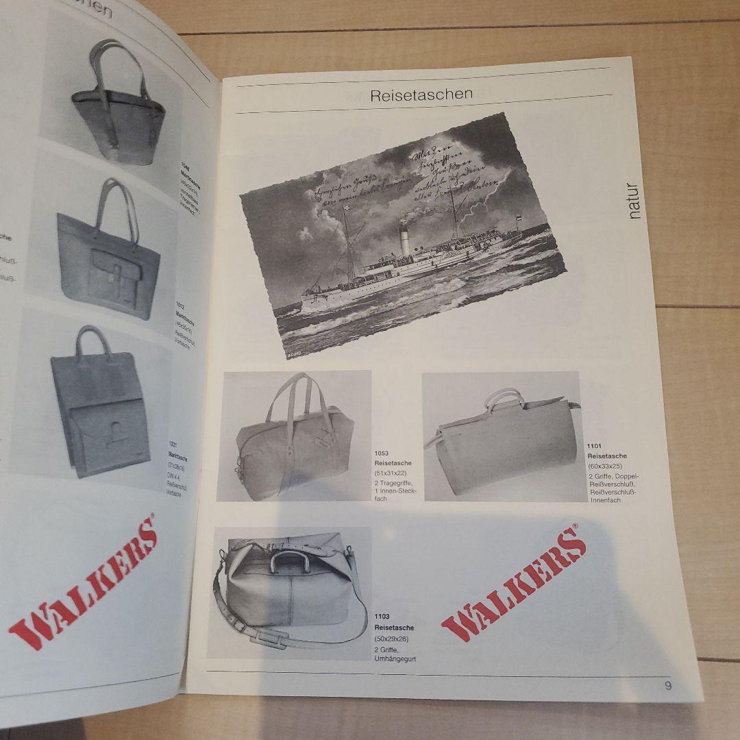 レザー ショルダーバッグ☆WALKERS☆説明書カタログ付きBREE好きな方に