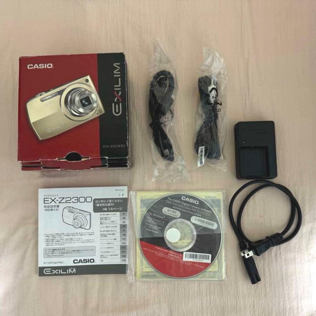 CASIO EXILIM EX-Z2300 デジタルカメラ パープル