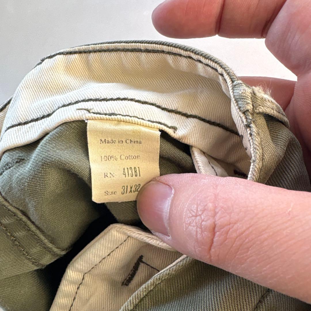 オールド　RRL オフィサーチノ　ミリタリーチノ