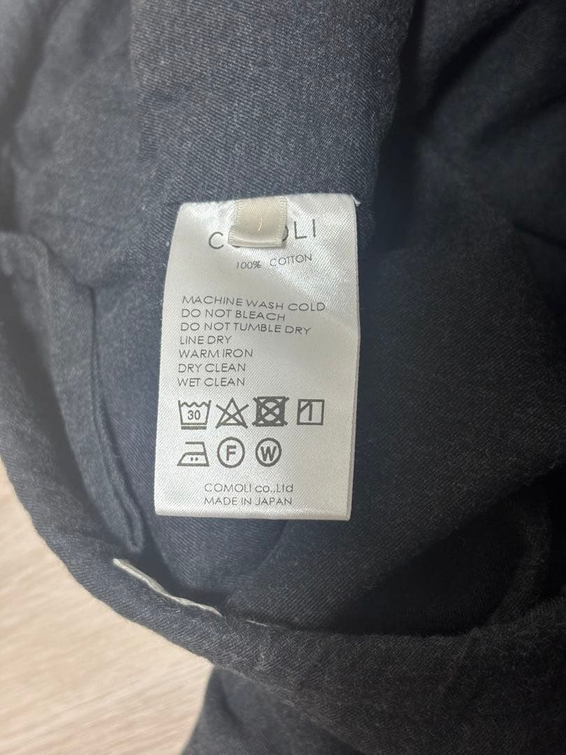 COMOLI コモリ セットアップ コットンネル ジャケット