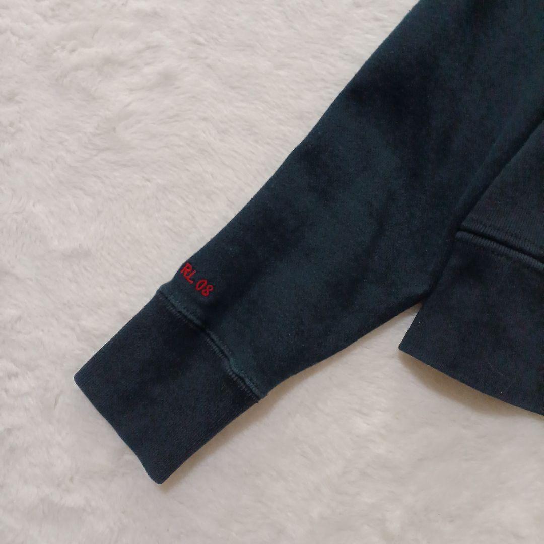 Ralph Lauren パーカー 平成ギャル Y2K ネイビー ビッグポニー