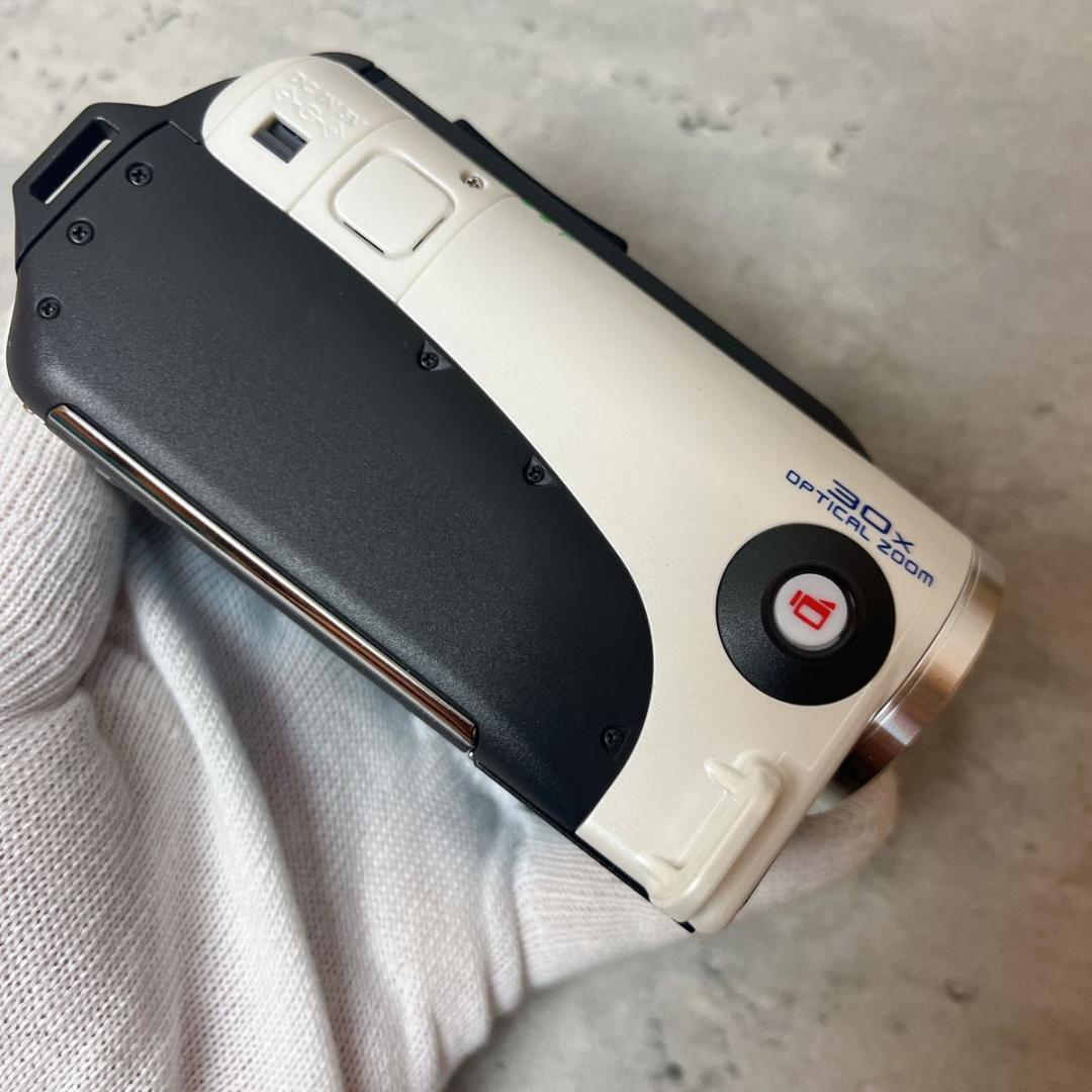 SANYO サンヨー Xacti DMX-WH1E ビデオカメラ ブルー ホワイ