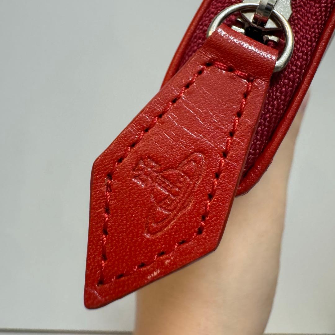 値下げ♡新品未使用 Vivienne Westwood♡ 赤 長財布 オーブ付