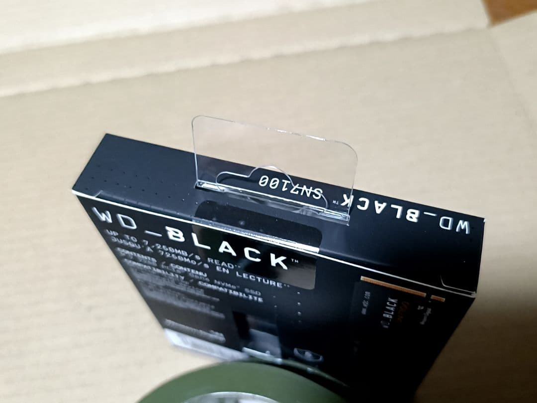 内蔵型SSD WD_BLACK SN7100 SSD1TB M.2 PCIe 4.0 NVMe