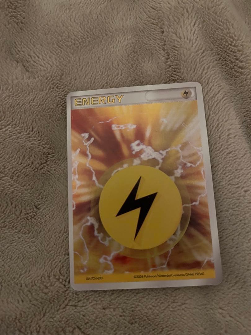 エネルギーカード 雷 キラ(4枚)