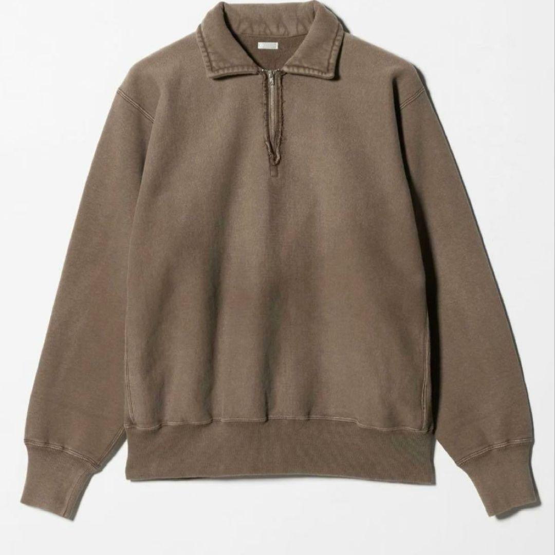 新品 A.PRESSE Vintage Half Zip Sweat