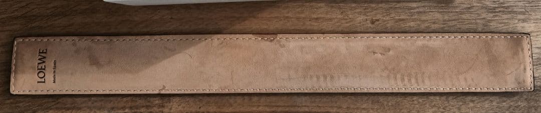 LOEWE ロエベ スラップブレスレット スモール（カーフ）　タン