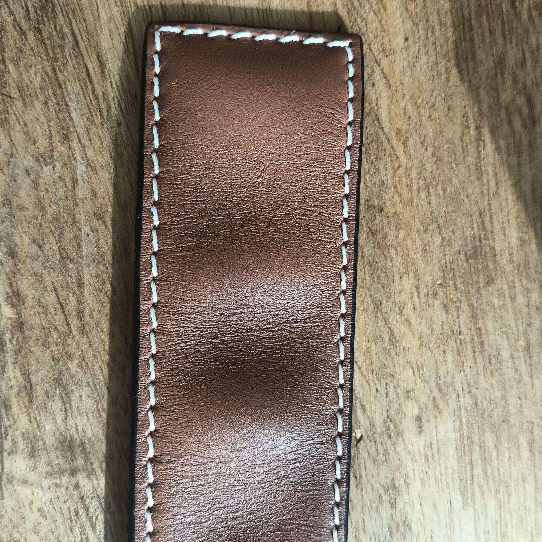 LOEWE ロエベ スラップブレスレット スモール（カーフ）　タン