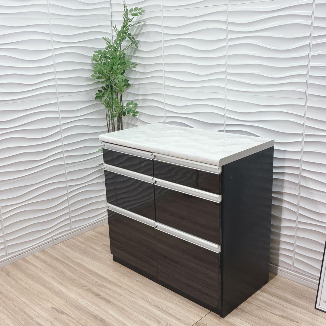 ◇大阪府神戸市配達料無料！◇キッチンカウンター◇サイドボード◇大理石調◇