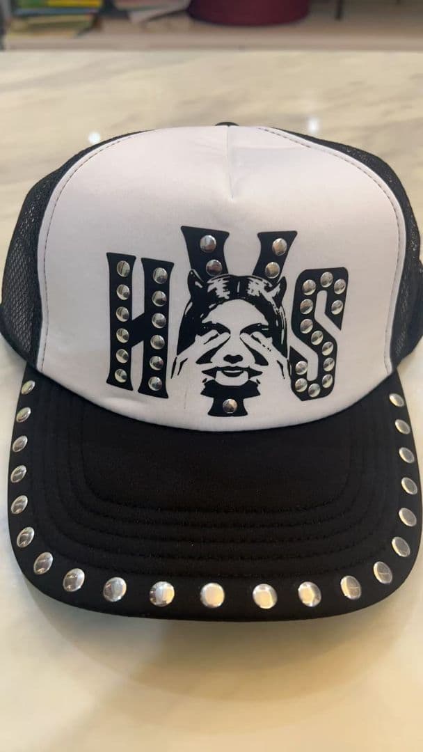 【新品未使用】ヒステリックグラマー　スタッズメッシュキャップ -003