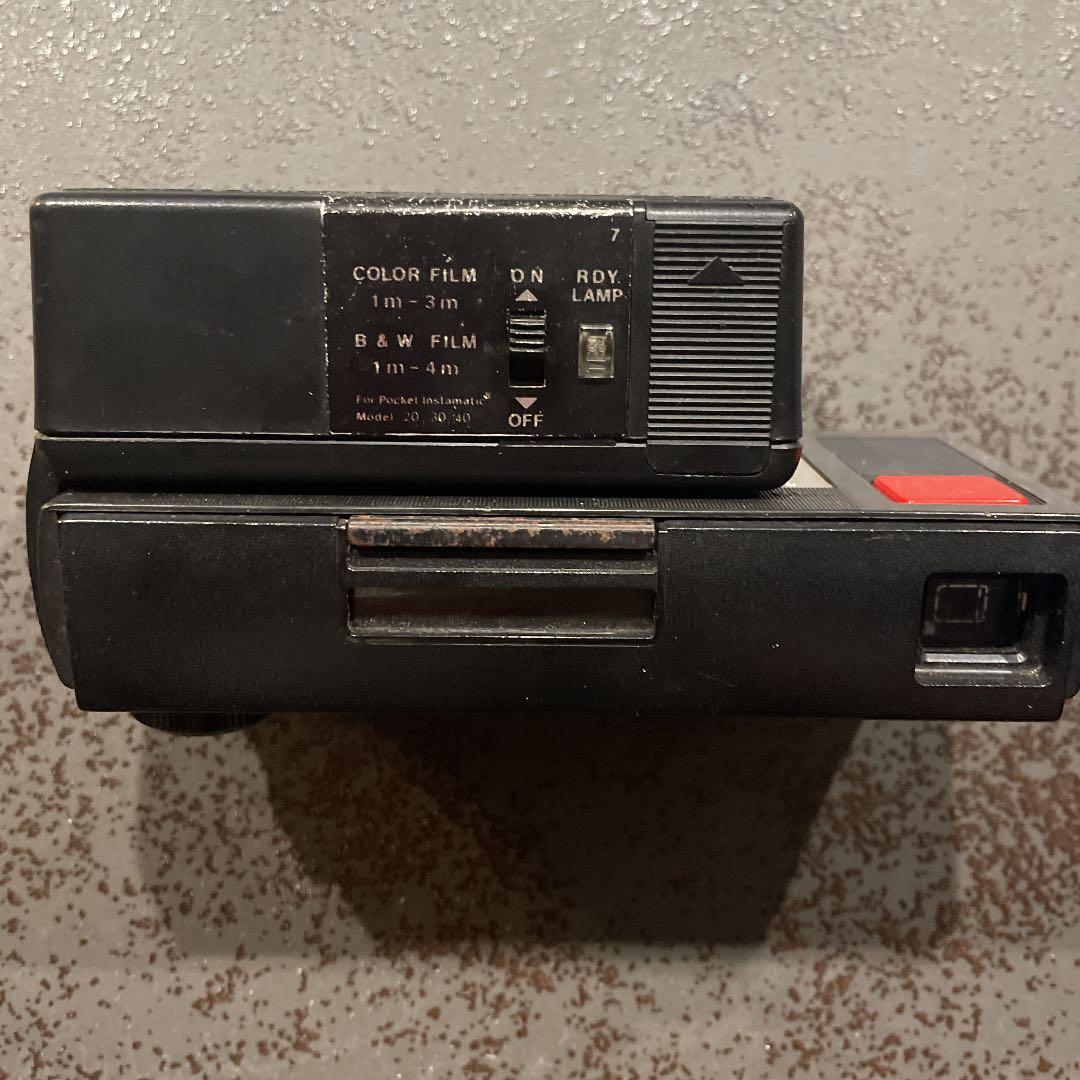 コダック　ポケット　INSTAMATIC 20 カメラ　ストロボ付き　レア