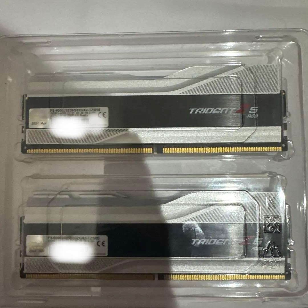 G.SKILL Trident Z5 RGB DDR5 メモリー 32GB×2