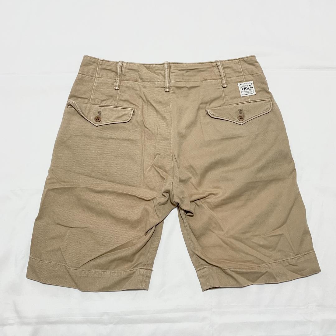 RRL ダブルアールエル ショートパンツ ハーフパンツ ベージュ チノ W28