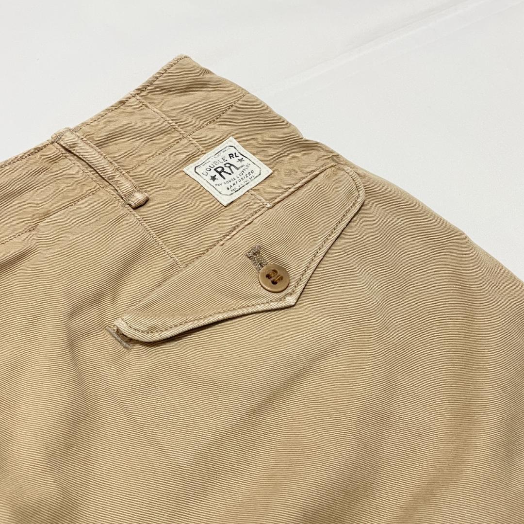 RRL ダブルアールエル ショートパンツ ハーフパンツ ベージュ チノ W28