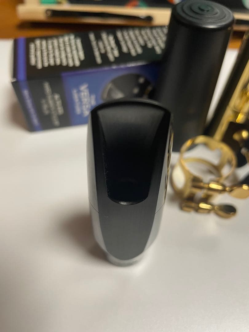 YAMAHAアルトサックスマウスピース4C custom ロブナーリガチャー付き