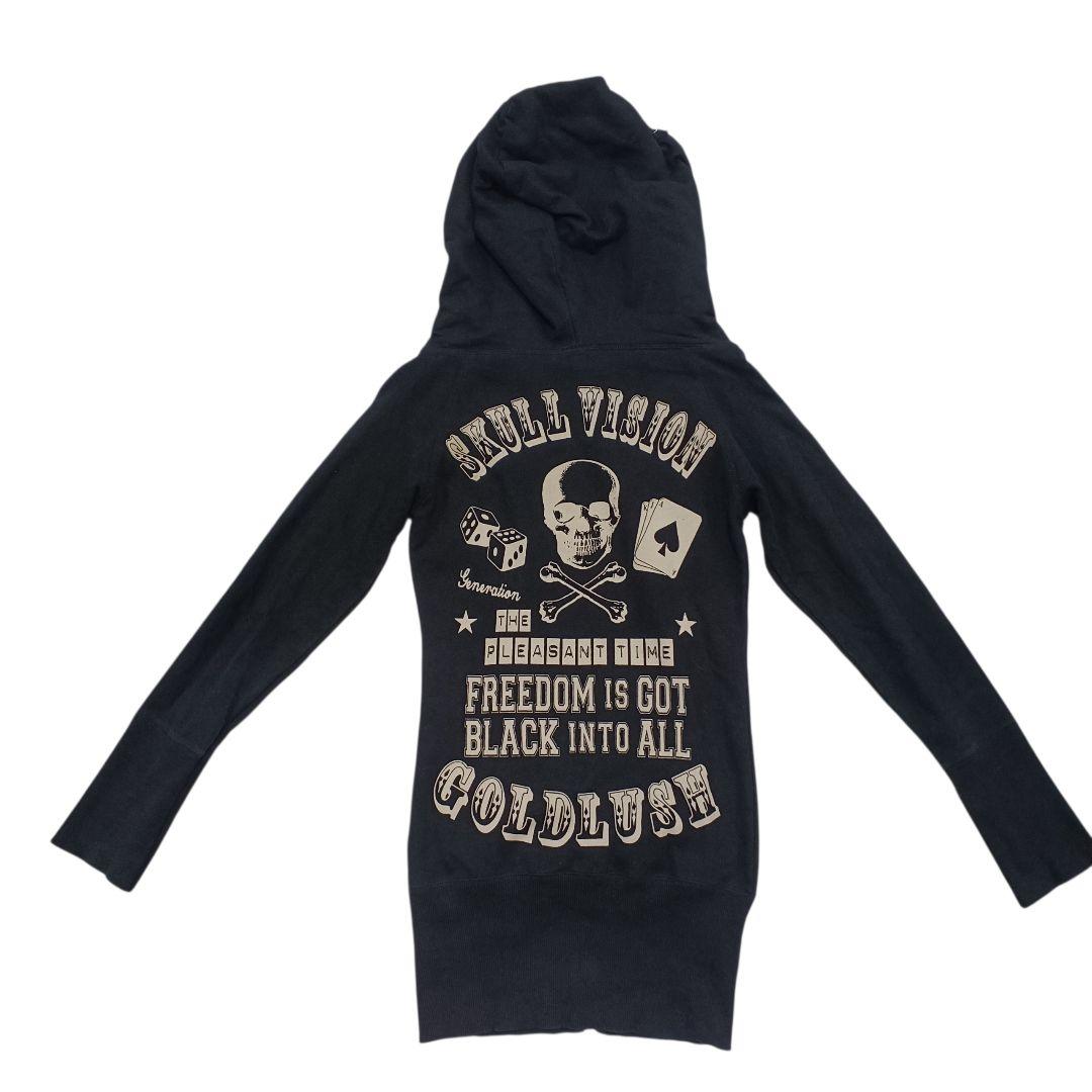 d.i.a. ダイヤ スカル チャーム パーカー ミニワンピース y2k ギャル