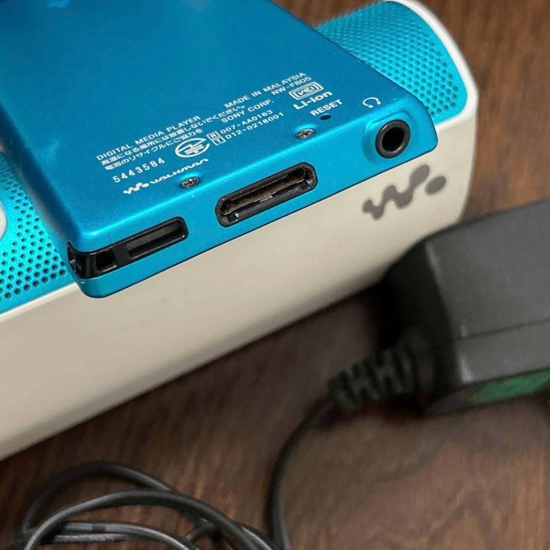 SONY ソニー ウォークマンNW-F805 充電機能付きスピーカーセット