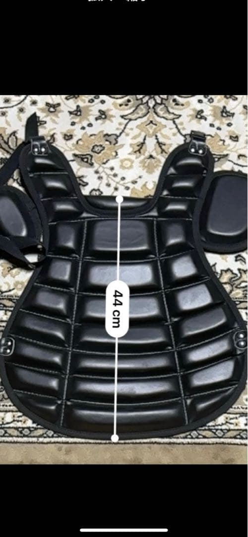 キャッチャー防具　3点セット　ブラック