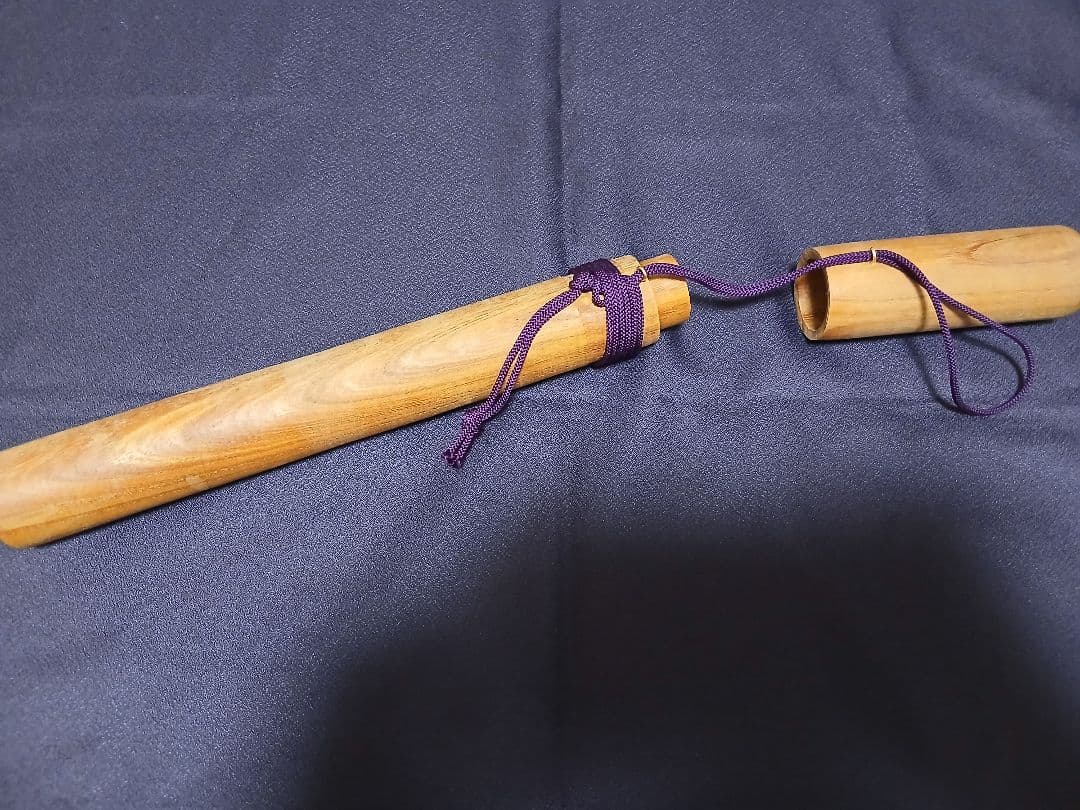 龍笛筒　手作り品　横笛　楽器ケース