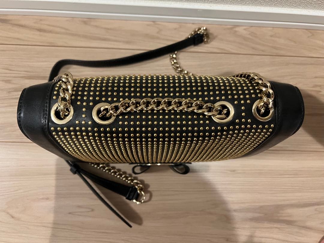 スタッズ ブラック パーティーバッグ