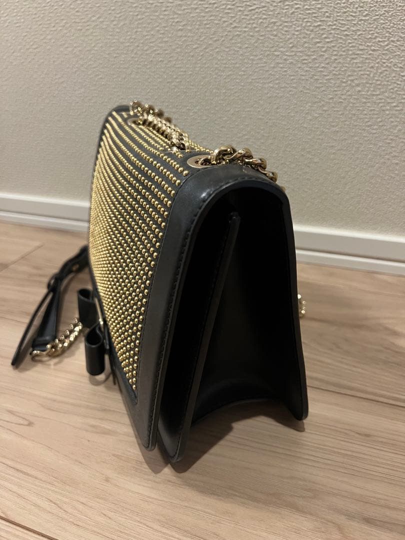 スタッズ ブラック パーティーバッグ