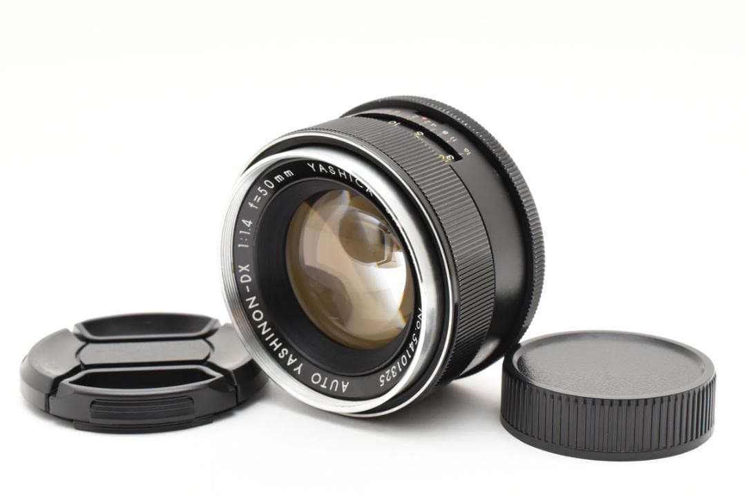 レンズ(単焦点) YASHICA AUTO YASHINON-DX 50mm F1.4 Y124