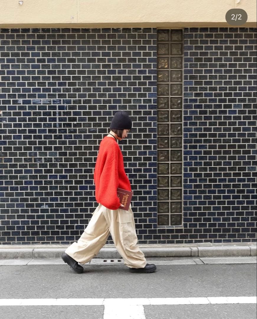 TEENBOOP カーゴパンツ ベージュ