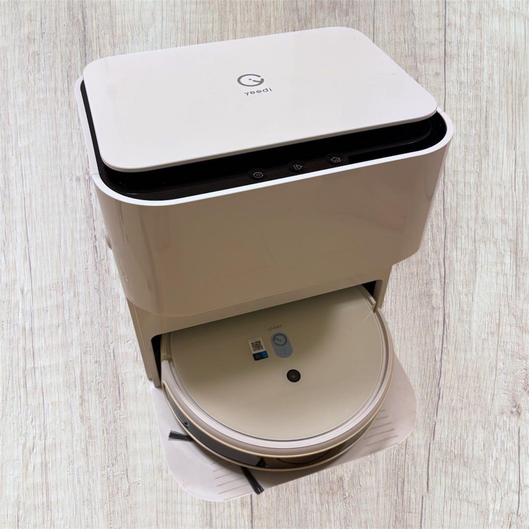 極美品　yeedi ロボット掃除機 お掃除ロボット mop station
