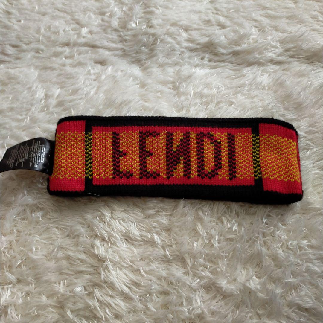 白濱亜嵐着用 フェンディ ヘアバンド ウール LOVEロゴ 総柄