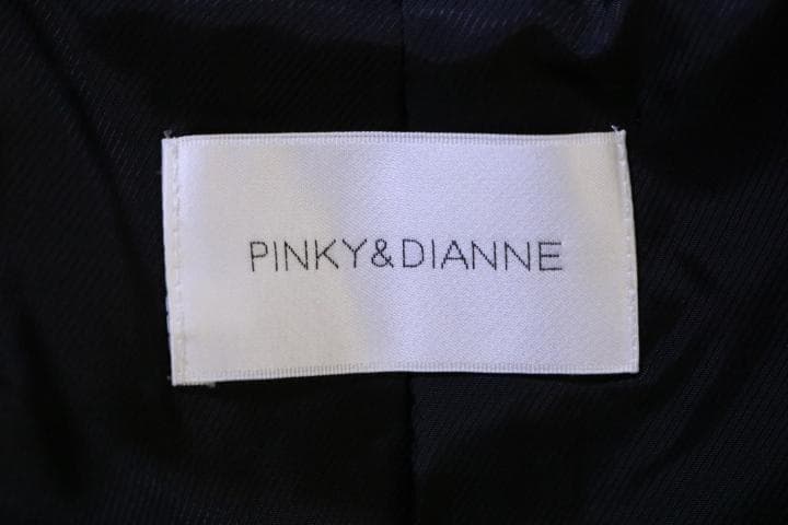 メ*き様 【新品同様】☆ピンキー＆ダイアン：グレンチェック　ダブルブレスト　ジャ