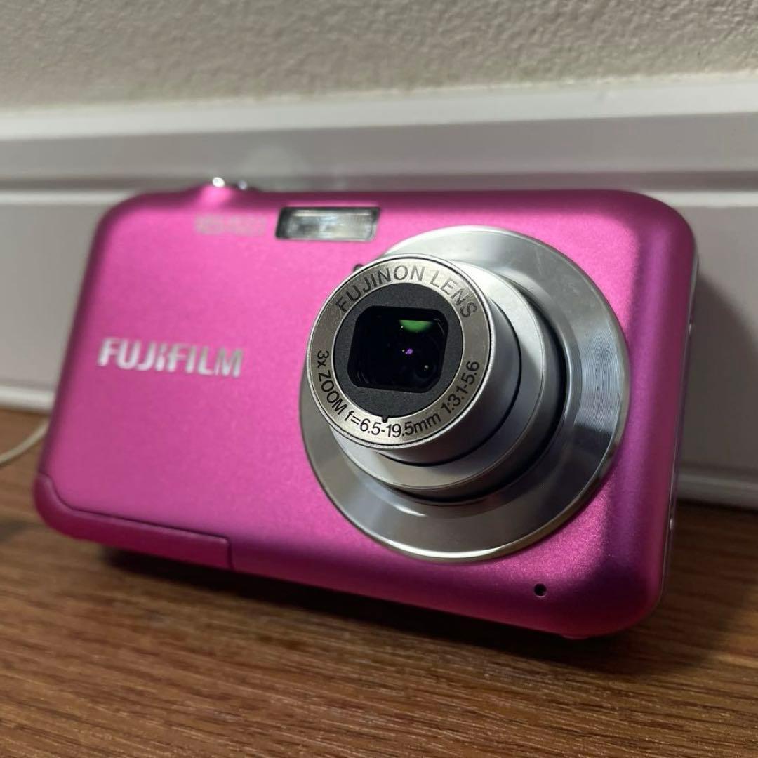 富士フィルム　コンパクトデジタルカメラ　JV250 ピンク Fujifilm