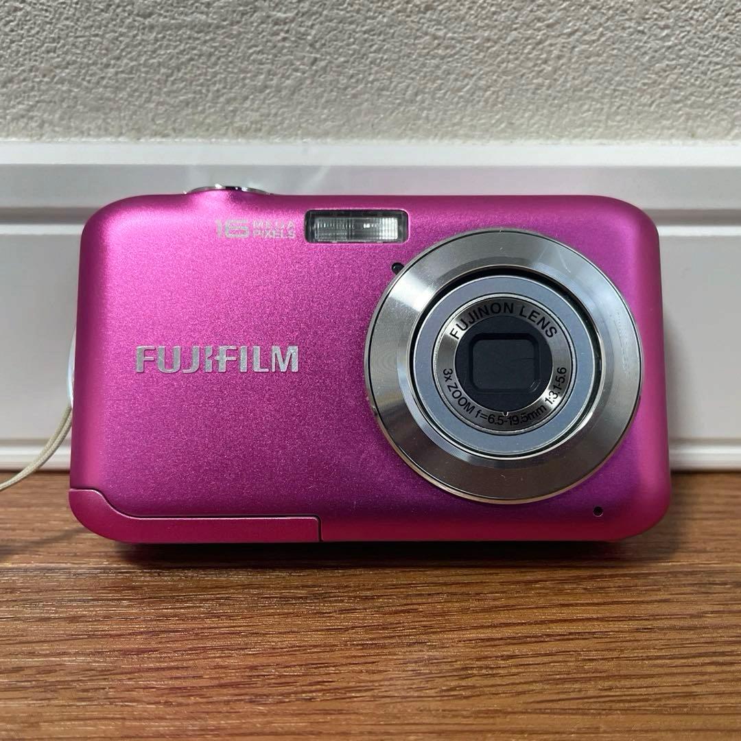 富士フィルム　コンパクトデジタルカメラ　JV250 ピンク Fujifilm