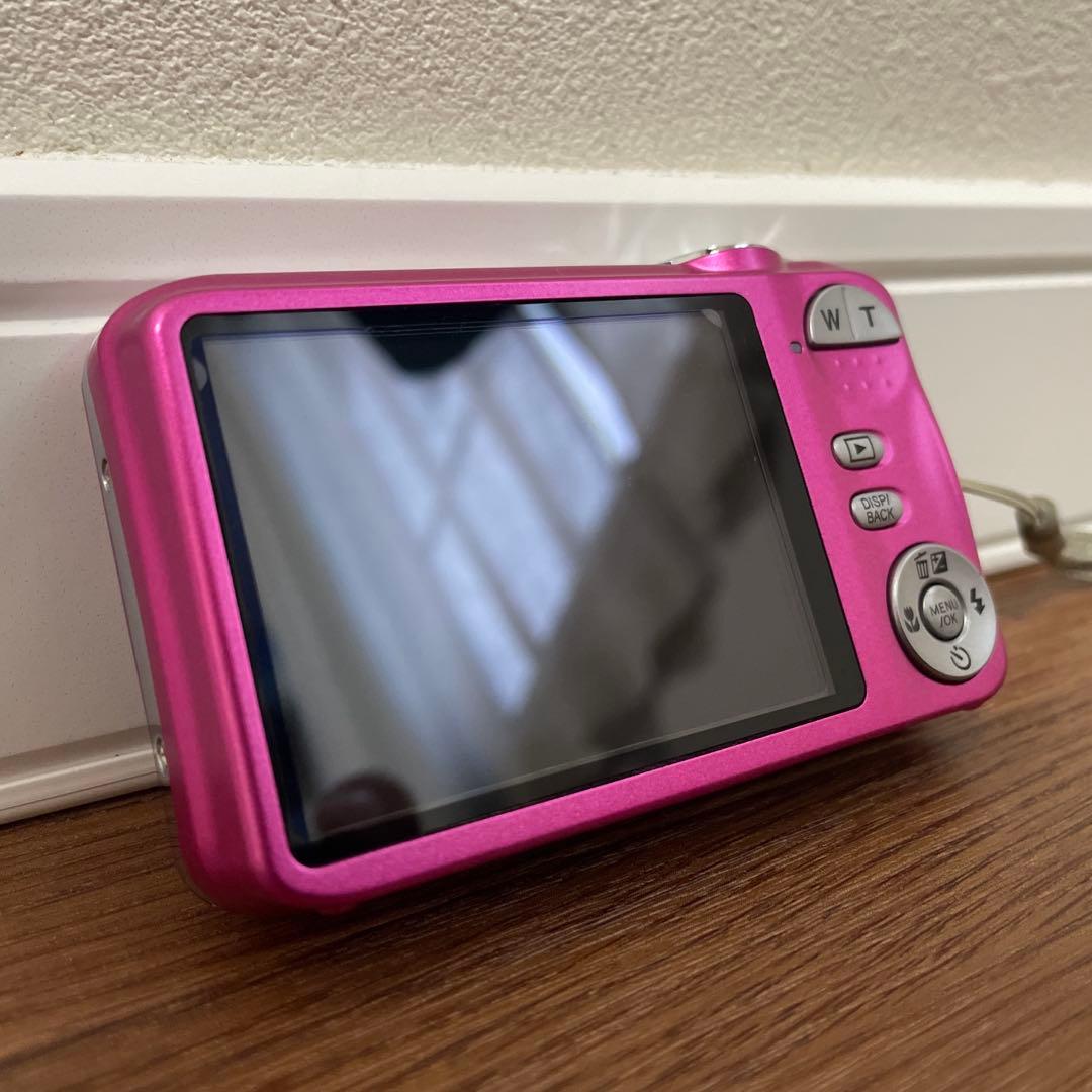 富士フィルム　コンパクトデジタルカメラ　JV250 ピンク Fujifilm