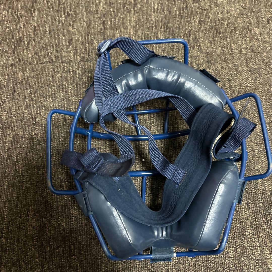 少年軟式キャッチャー防具セット ネイビー フリーサイズ