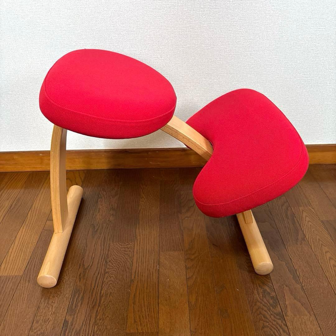 【美品】バランスイージー レッド 通常フレーム 調整ガイド付き