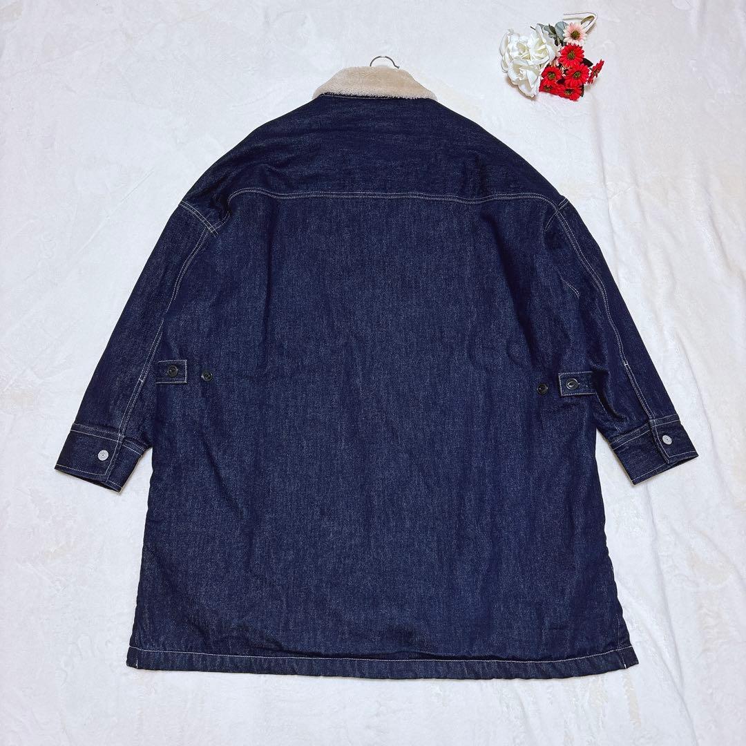 Sunny Clouds サニークラウズ 裏ボアデニムジージャンコート LL