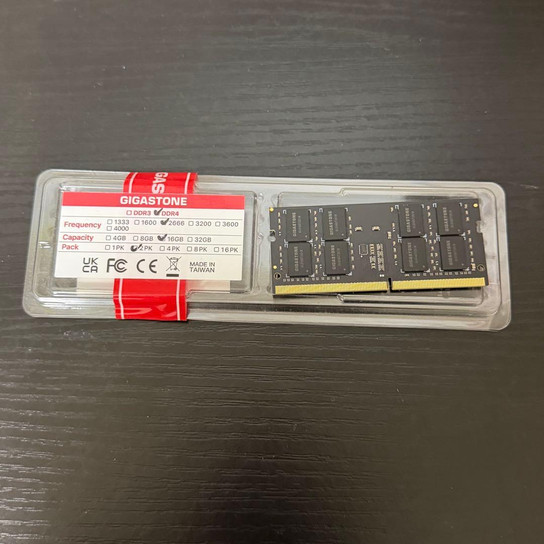 GIGASTONE 16GB DDR4 2666MHz メモリー 1枚組