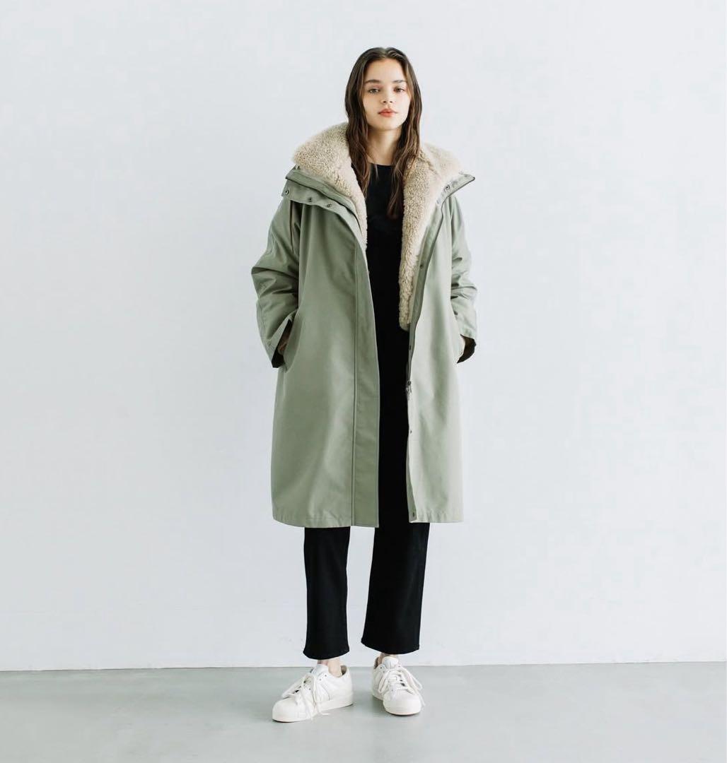 WCJ エコファーライナー付き撥水コート