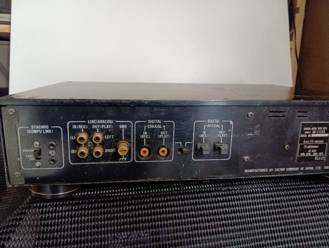 Victor ビクター　DAT　XD Z1100 デジタルオーディオテープデッキ