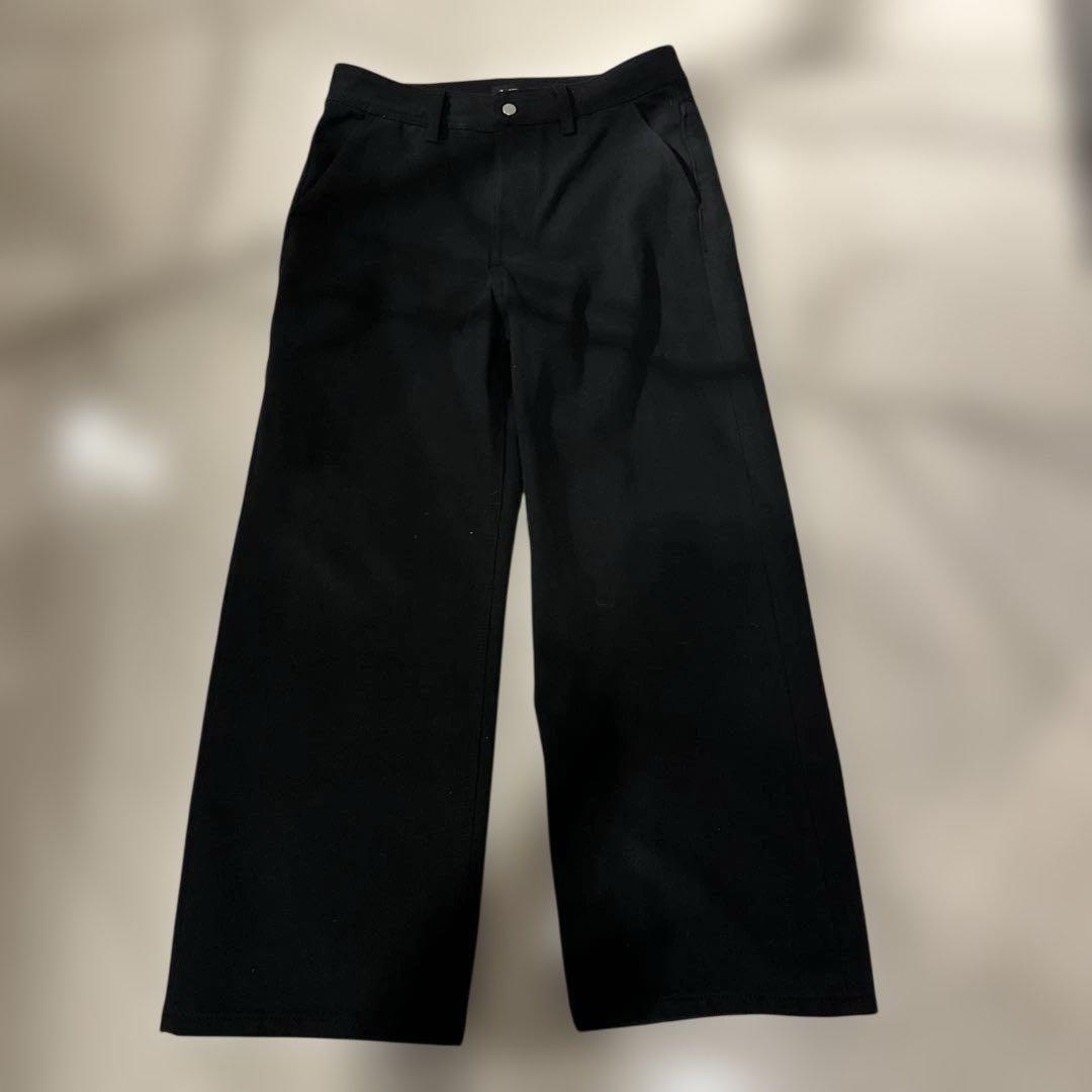 パンツ asapmode Stacked Canvas Wide-Leg Pants M