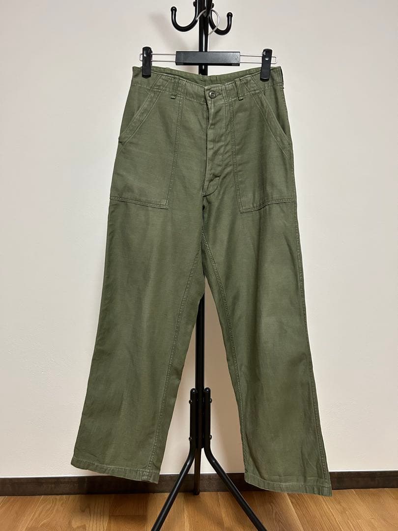 60‘s U.S.ARMY OG-107 ベイカーパンツ W30 L31
