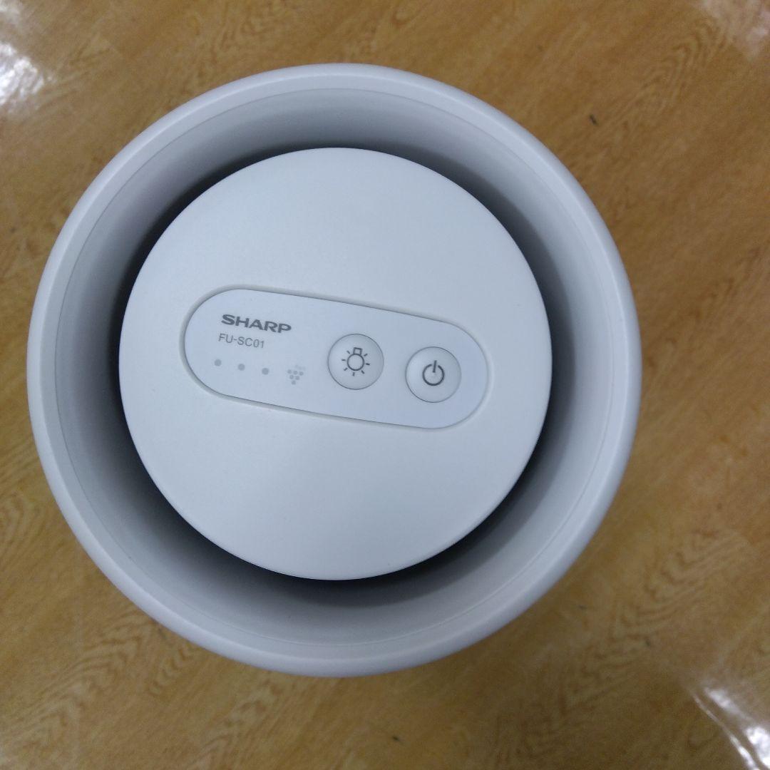 SHARP FU-SC01-W 空気清浄機 ６畳まで用　高濃度プラズマクラスター