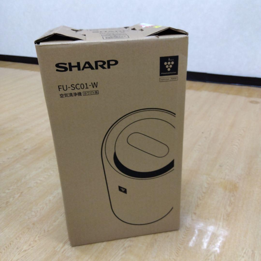 SHARP FU-SC01-W 空気清浄機 ６畳まで用　高濃度プラズマクラスター