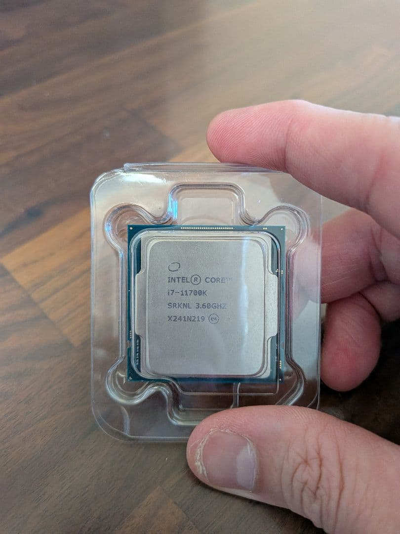 CPU Intel Core i7-11700K CPU 3.6GHz LGA 1200