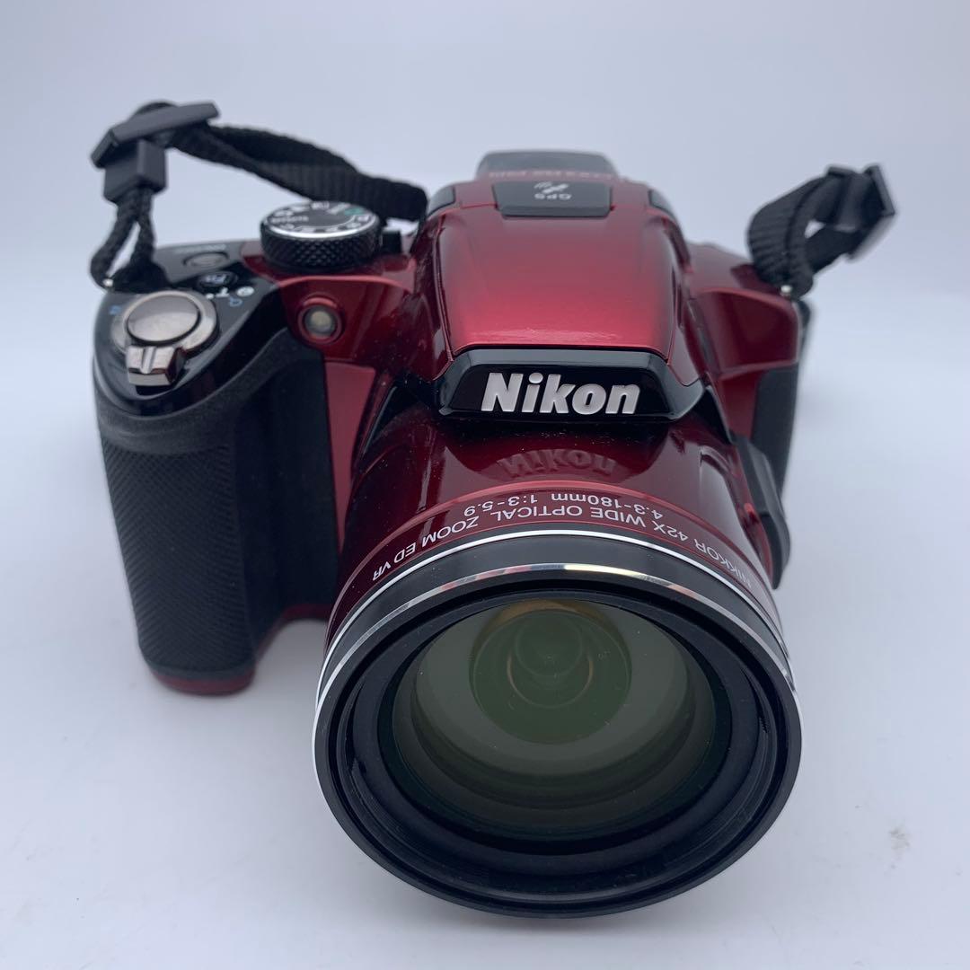 Nikon ニコン COOLPIX P510 レッド コンパクトデジタルカメラ