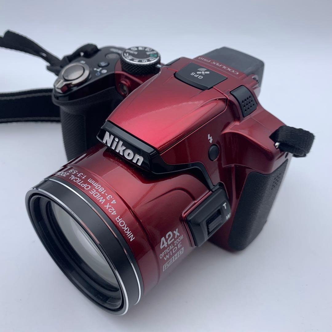 Nikon ニコン COOLPIX P510 レッド コンパクトデジタルカメラ