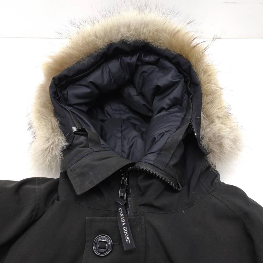   カナダグース ジャスパー パーカ ブラック S ファー