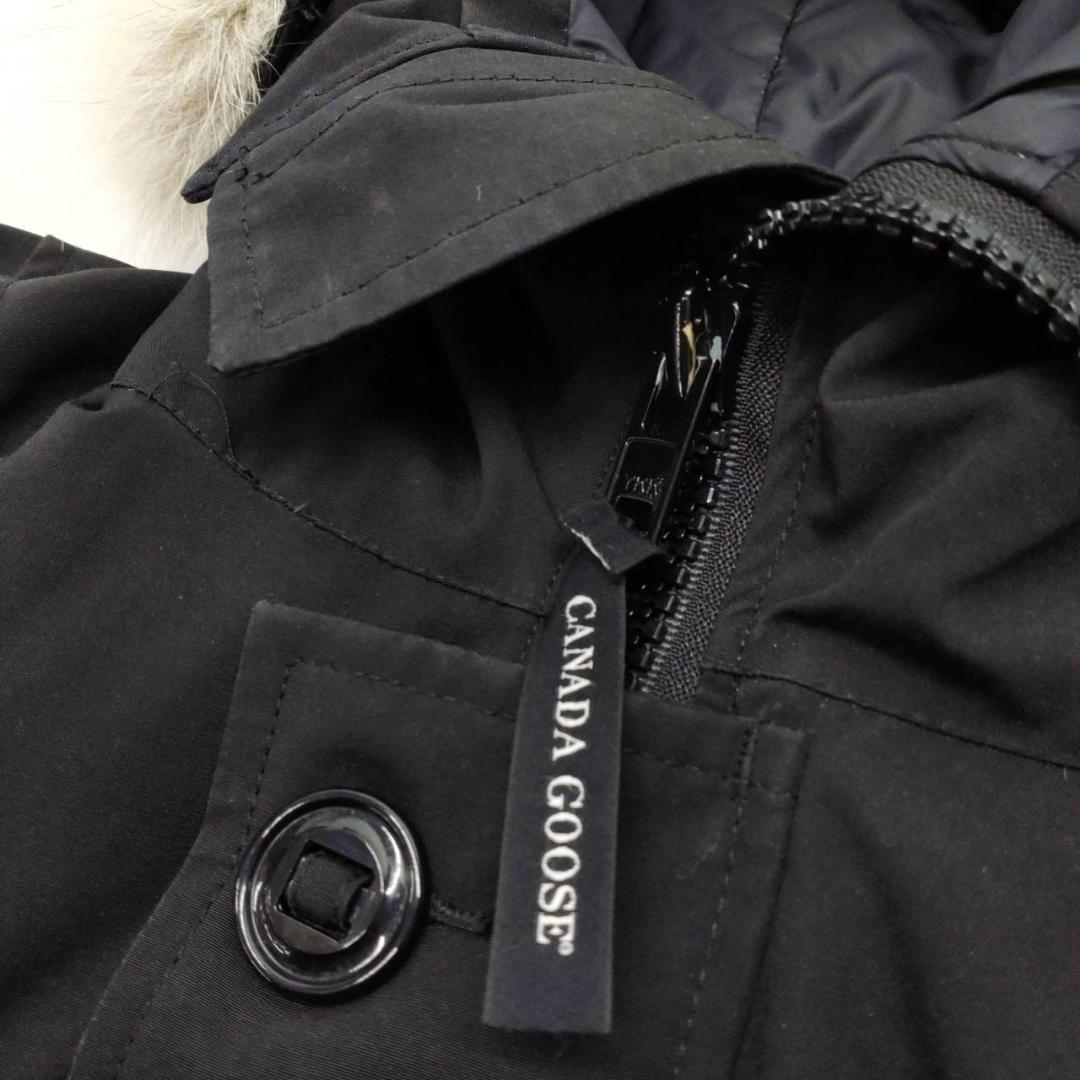   カナダグース ジャスパー パーカ ブラック S ファー