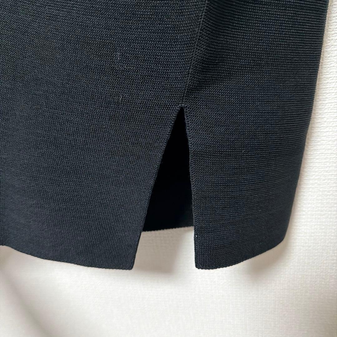 美品 CFCL ガーターモックネックロングスリーブTシャツ