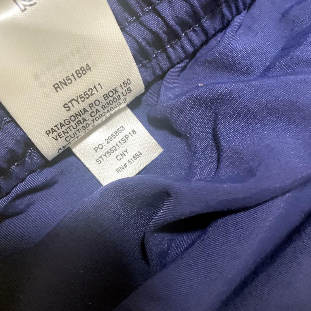 新品タグ付き/廃盤　Patagonia バギーズパンツ　バギーズロング　SP18